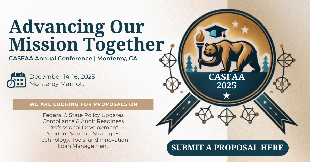 CASFAA 2025 Conference Call for Proposals banner image